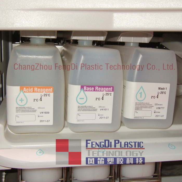 زجاجة مستطيلة 1 لتر HDPE لتغليف الحل المرجعي SIEMENS ADVIA1200 ISE