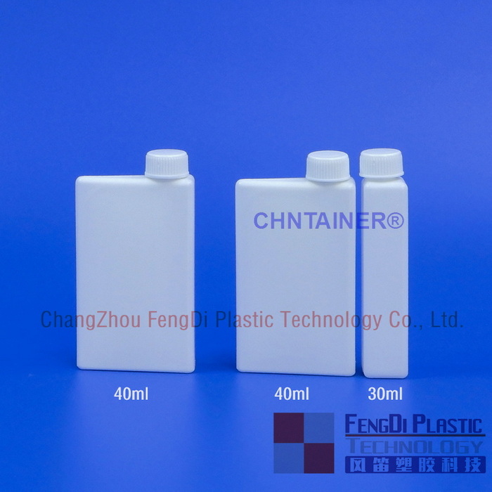 زجاجات الكاشف البيضاء 40 مل و 30 مل المستخدمة على Metrolab 4000 محلل الكيمياء 