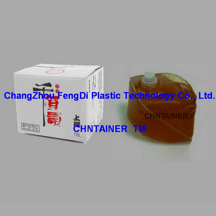 15 لتر 3.75 جالون قابل للطي LDPE Cubitainer