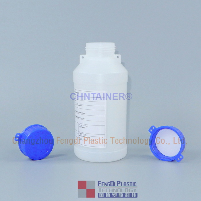 زجاجات أخذ عينات HDPE طبيعية سعة 34 أونصة