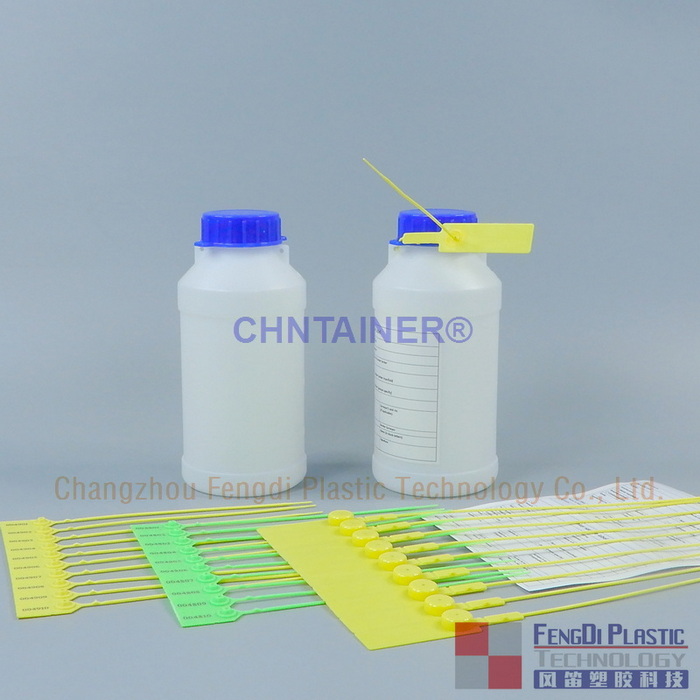 زجاجات أخذ عينات HDPE طبيعية سعة 34 أونصة